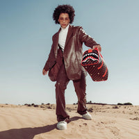 Red Sharks In Paris Box Mini Duffle