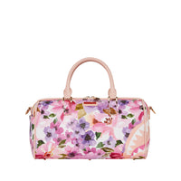 Painted Floral Shark Mini Duffle