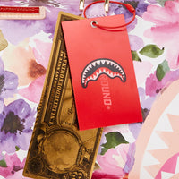 Painted Floral Shark Mini Duffle