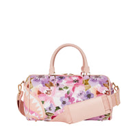 Painted Floral Shark Mini Duffle