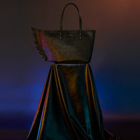 Night Graff Embossed Wing Tote
