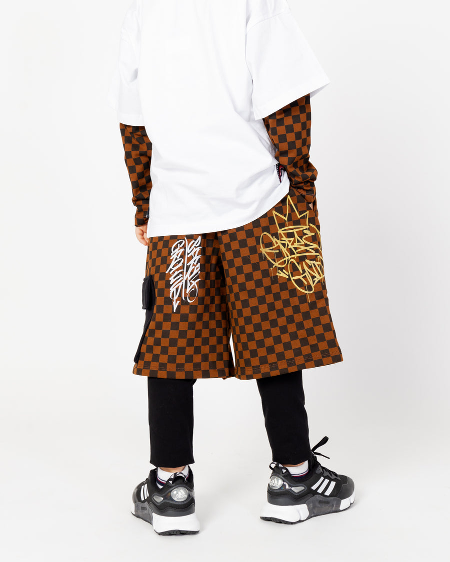 Youth - Sprayground Joggers TAGGED UP DOUBLE PANTS J Brown