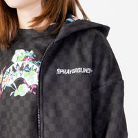 Niño / Niña - Neon Floral Fullzip Jacket J