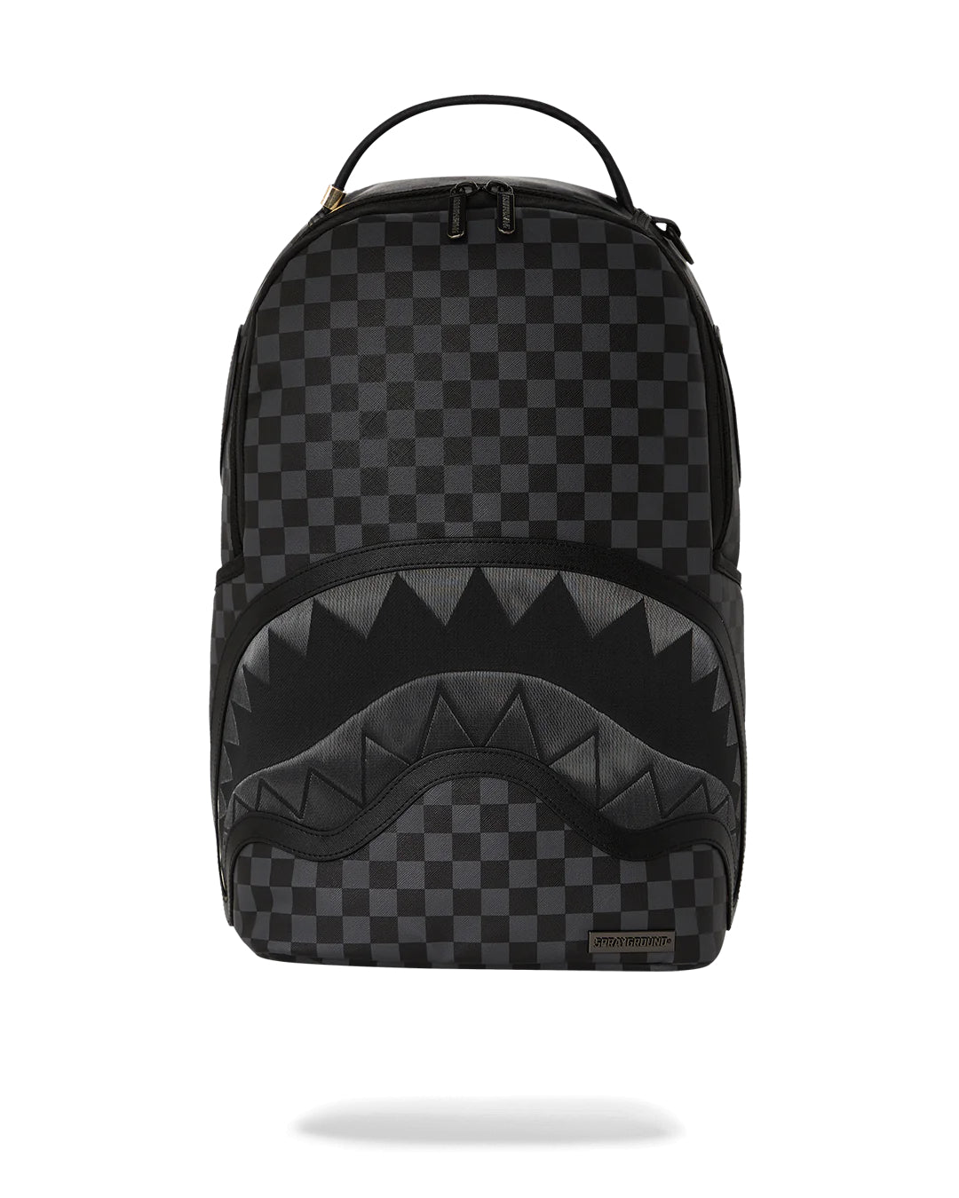 Backpack Sprayground Checkered Fiber Optic Shark