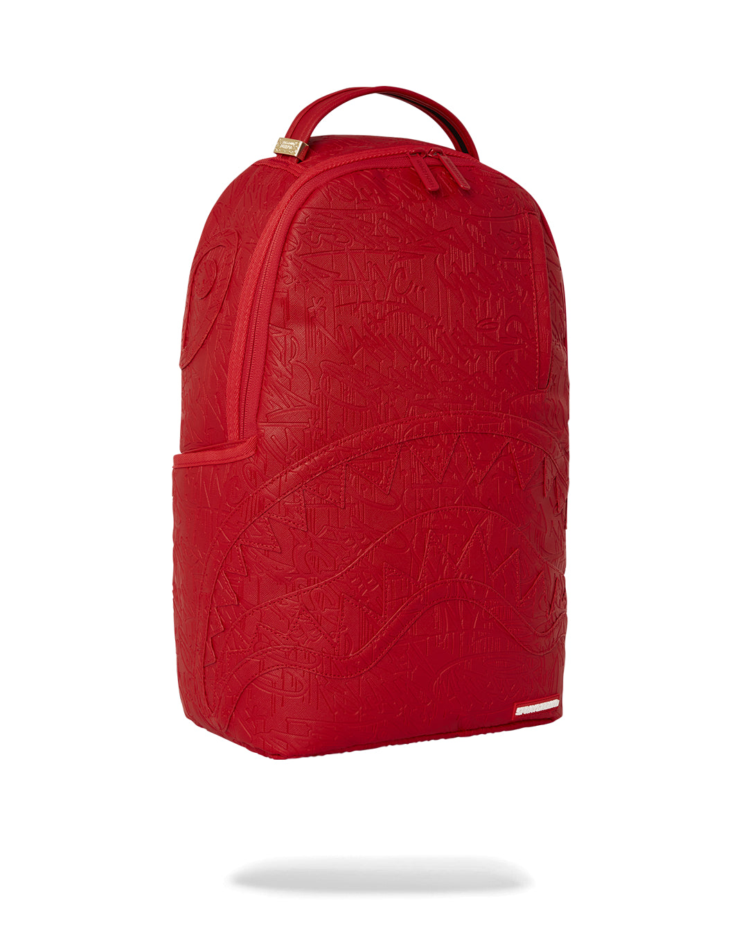 RED SCRIBBLE BACKPACK