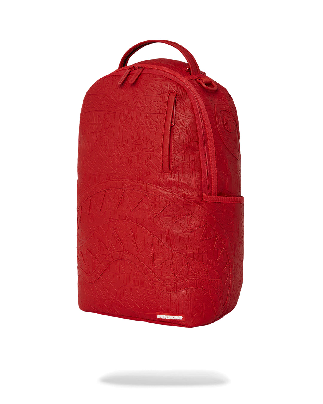 RED SCRIBBLE BACKPACK