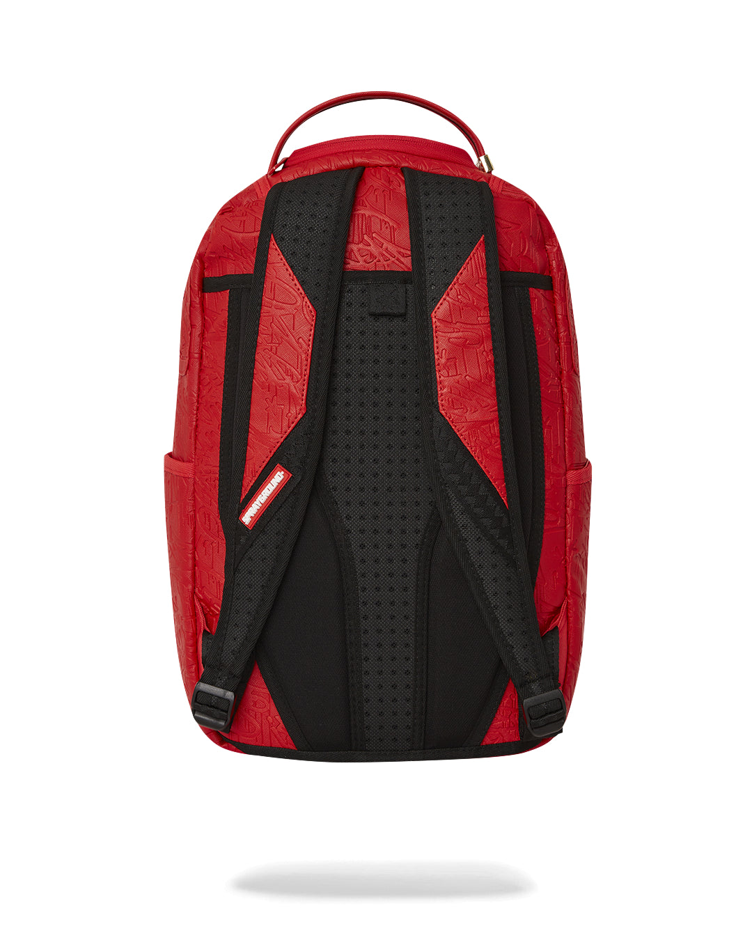 RED SCRIBBLE BACKPACK