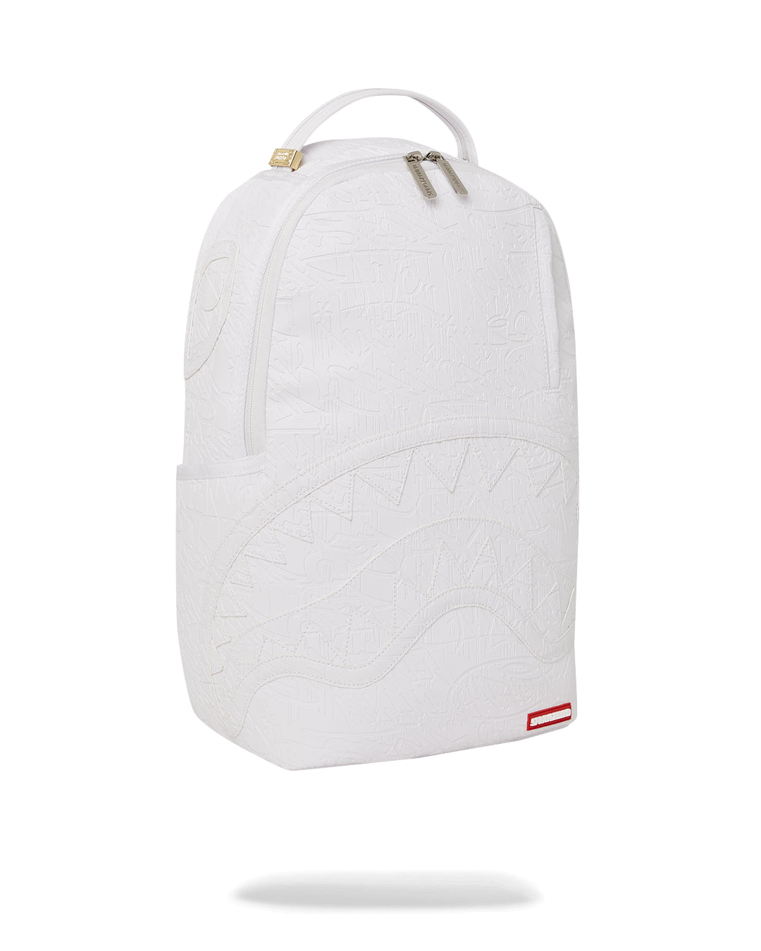WHITE SCRIBBLE BACKPACK
