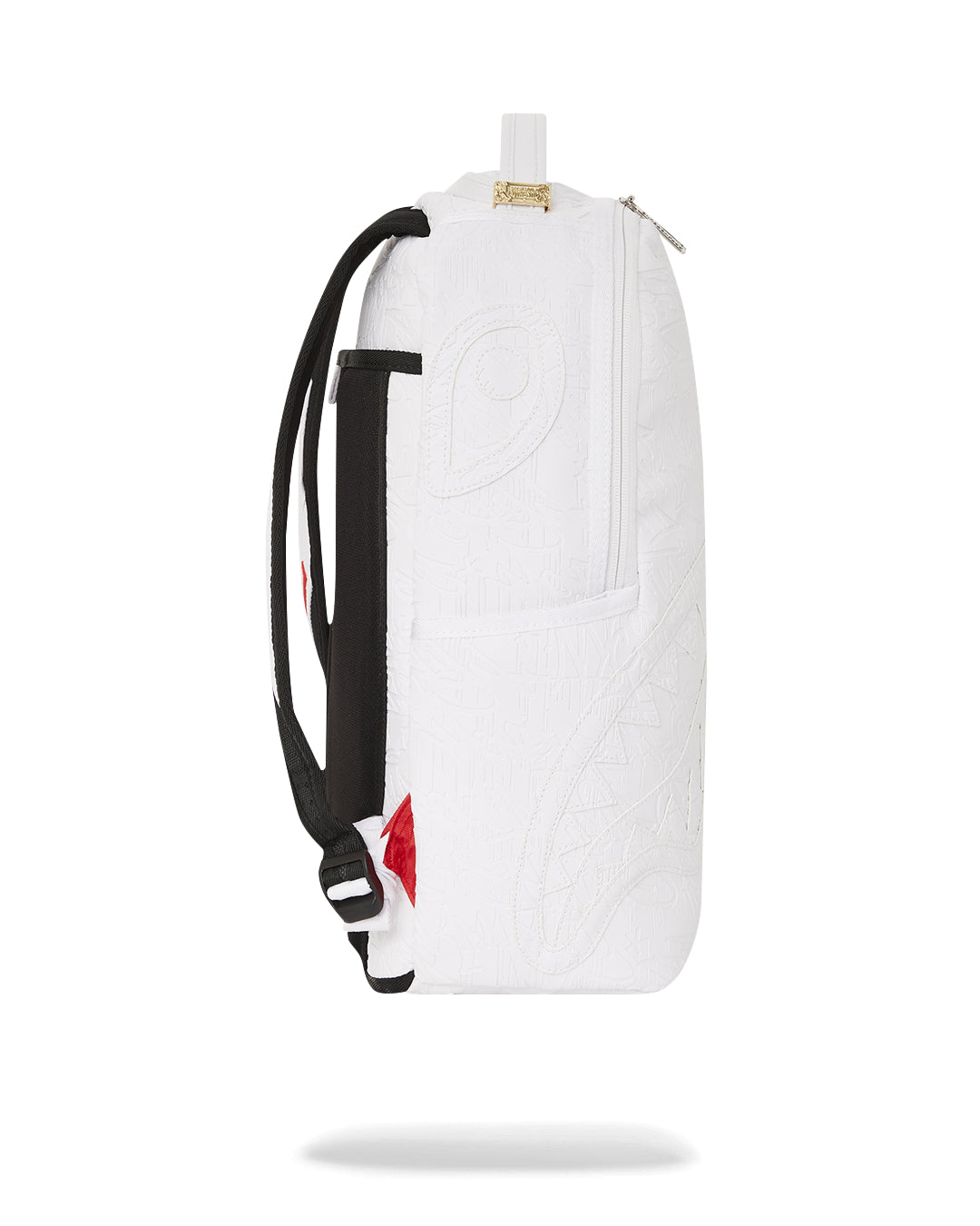 WHITE SCRIBBLE BACKPACK