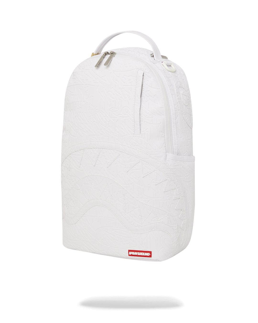 WHITE SCRIBBLE BACKPACK