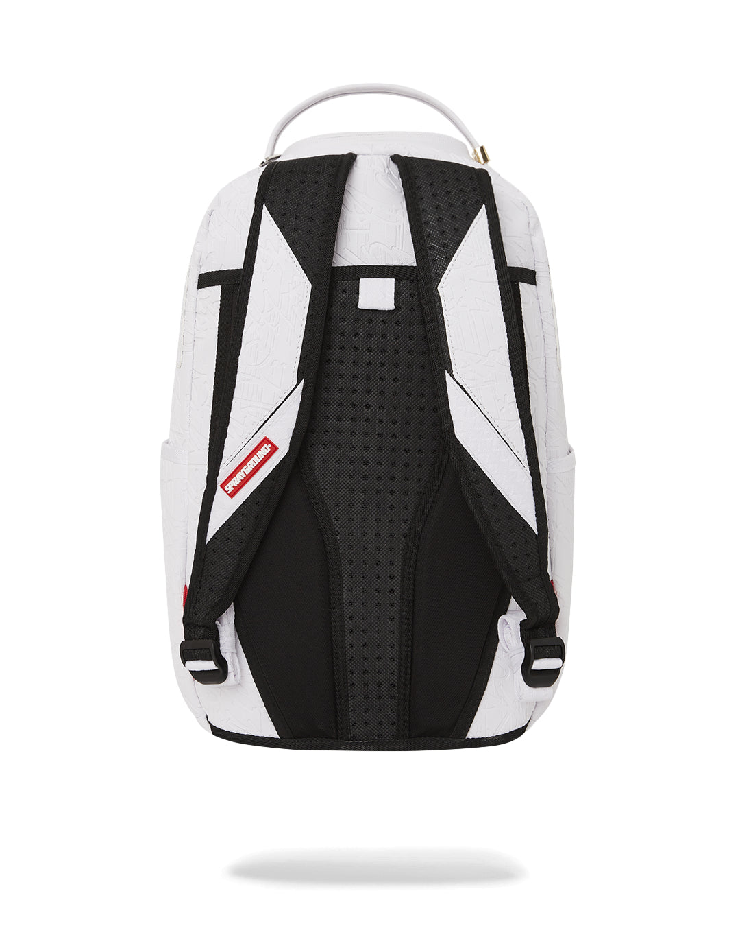 WHITE SCRIBBLE BACKPACK