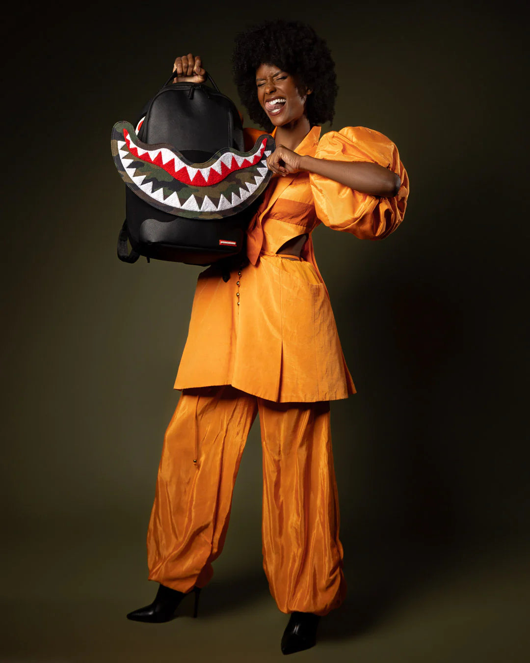 VELCRO 3 SHARKS BACKPACK