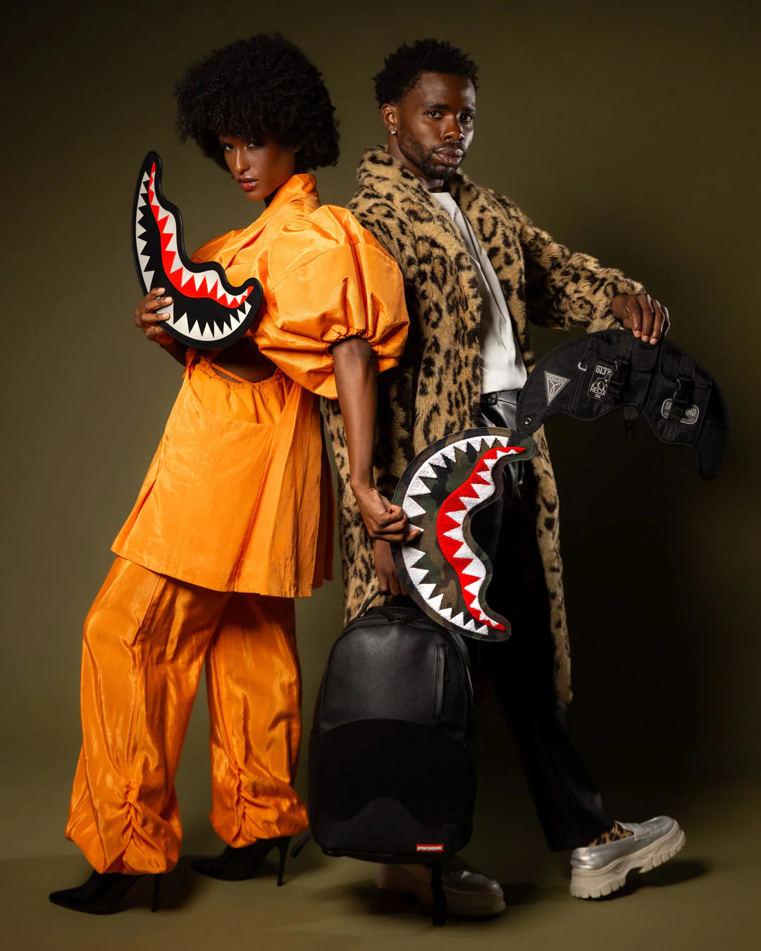 VELCRO 3 SHARKS BACKPACK