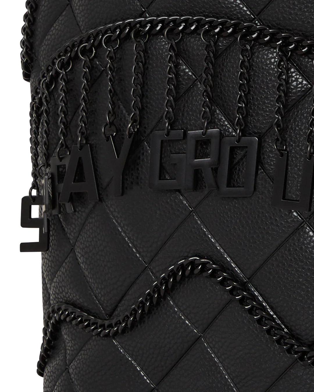 QUILT WITH 1 LINE STITCH BACKPACK