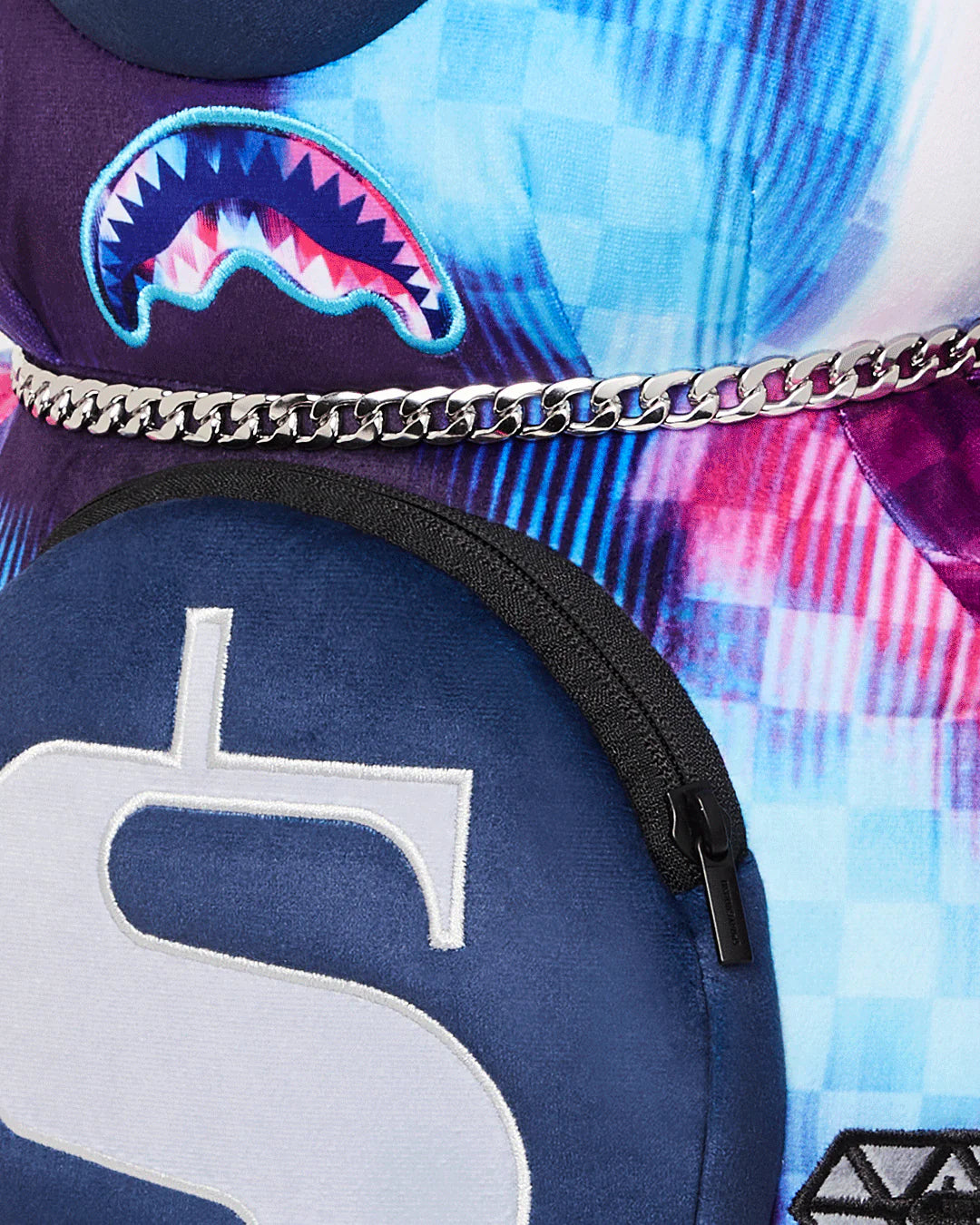 TYE CHECK TEDDY BEAR