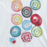 Niño / Niña - Shark Paint Over T-shirt Wht