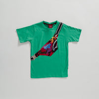 Garçon/fille - Crossbody T-shirt Grn