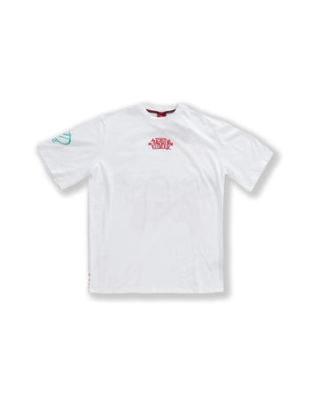 Sprayground T-shirt SPRAYGROUND TAGS OVER T-SHIRT White