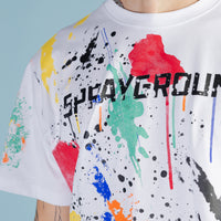 Color Splat Regular T-shirt Wht