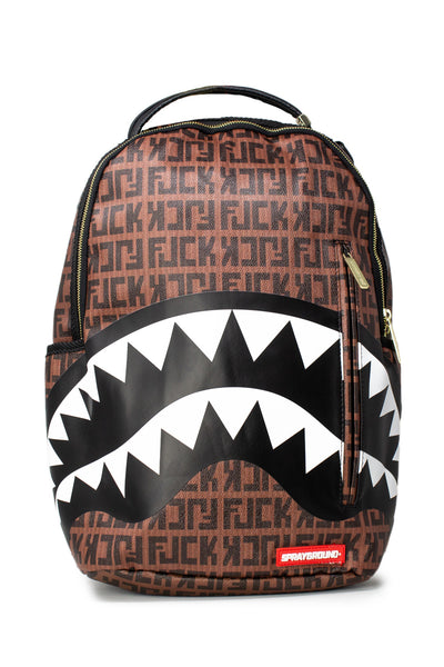 Zaino Sprayground OFFENDED SHARK Marrone