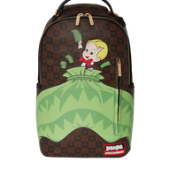 Zaino Sprayground RICHIE RICH MONEY SHARK Marrone