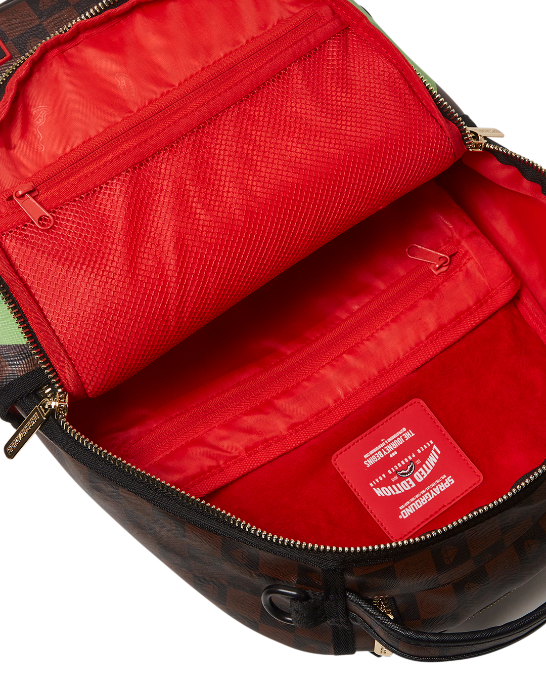 Mochila Sprayground RICHIE RICH MONEY SHARK Marrón
