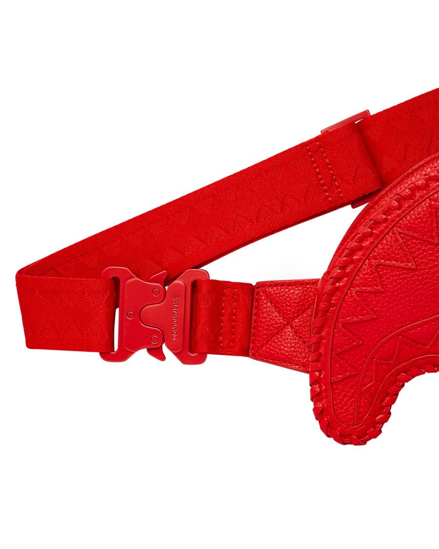 Sprayground Waist bag RED SHARK CROSSBODY   Red