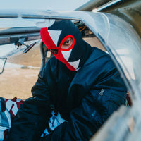 Vertical Shark Eye Ski Mask 910hw340nsz