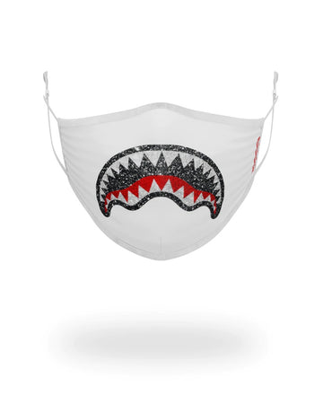 Sprayground Fixed filter mask TRINITY WHITE SHARK FASHION MASK White