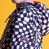 Youth - Sprayground Jacket PSYCHO CHECKERED Black
