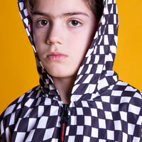 Youth - Sprayground Jacket PSYCHO CHECKERED Black