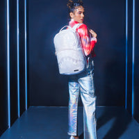 Trinity White Backpack