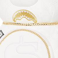 Rivieria White Gold Bear Backpack