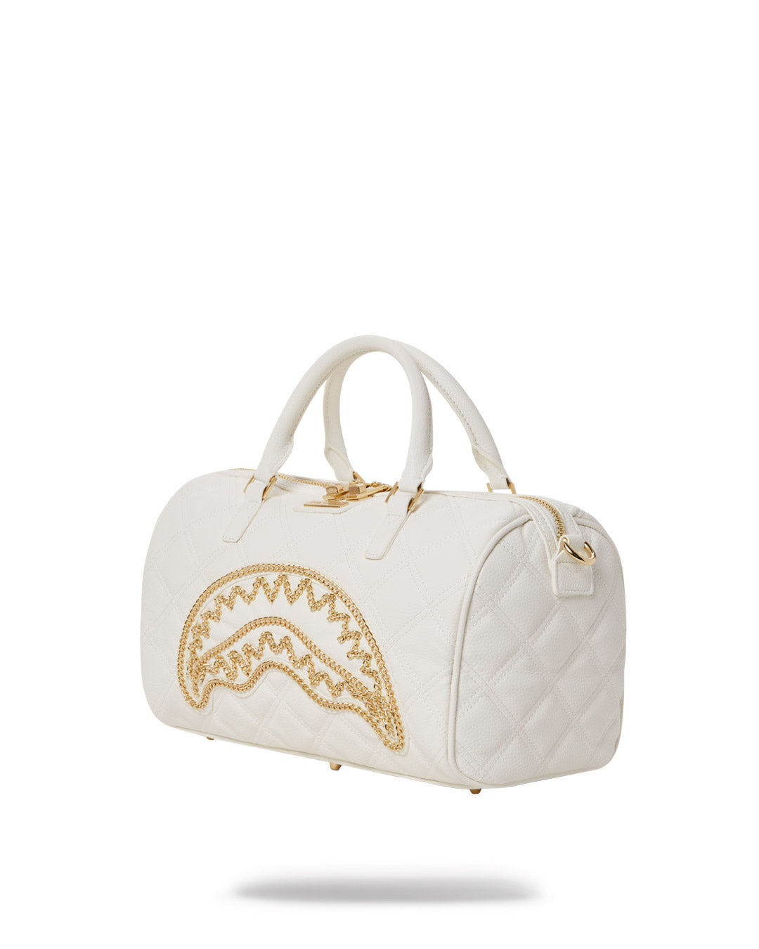 RIVIERIA WHITE GOLD MINI DUFFLE