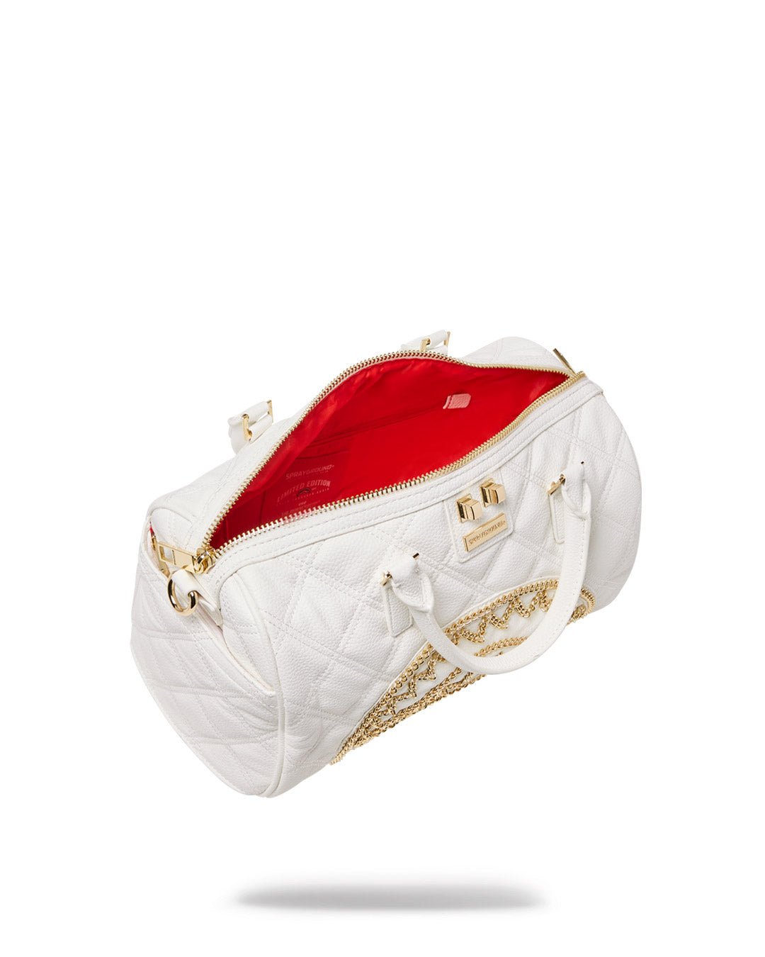 RIVIERIA WHITE GOLD MINI DUFFLE