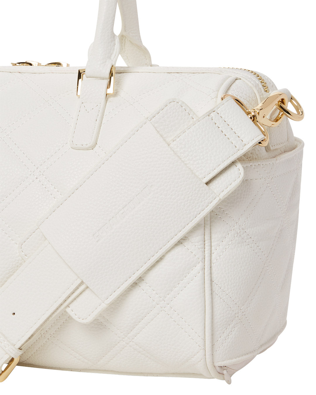 RIVIERIA WHITE GOLD MINI DUFFLE