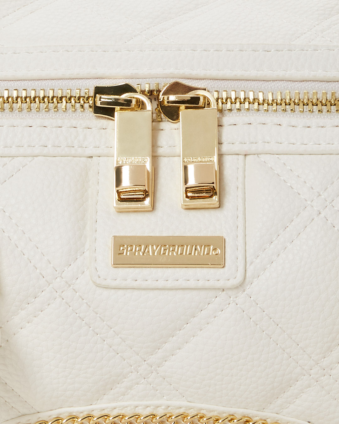 RIVIERIA WHITE GOLD MINI DUFFLE
