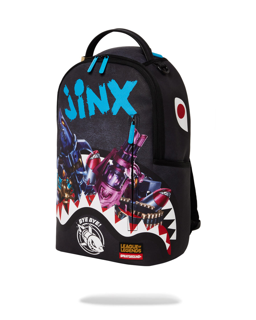 Sprayground Backpack LEAGUE OF LEGENDS: JINX DLXVF Black