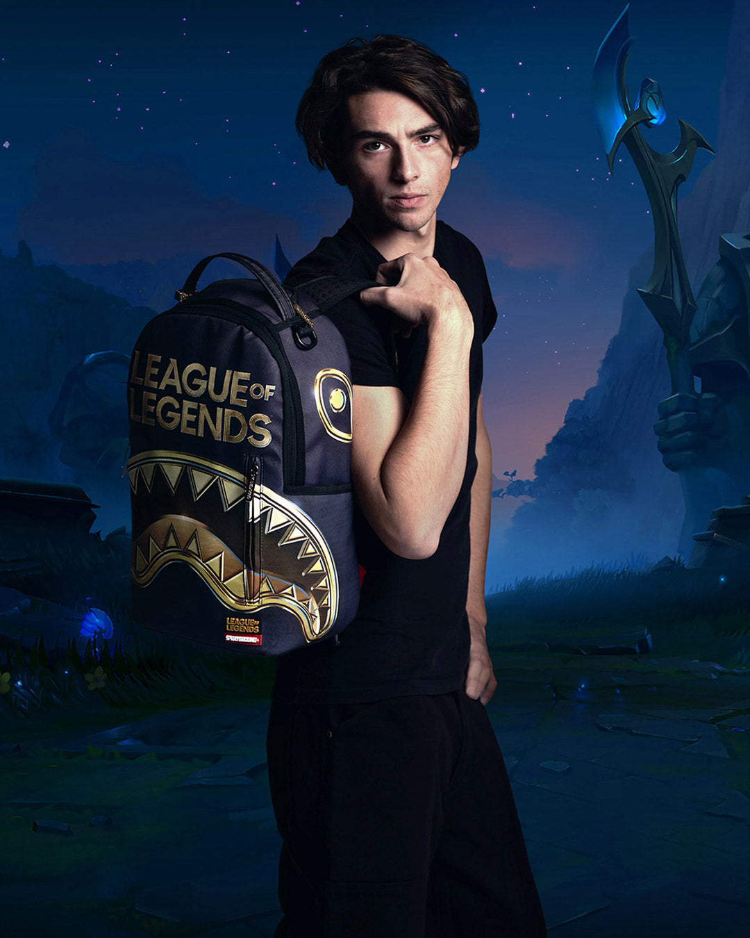 Backpack Sprayground League Of Legends: Shark Dlxvf