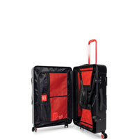 Black Molded Shark Mouth Large Luggage