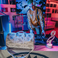 White Shark Pattern Duffle