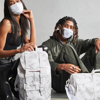 White Shark Pattern Duffle