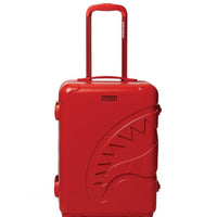 Red Molded Shark Mouth Carry-on Luggage