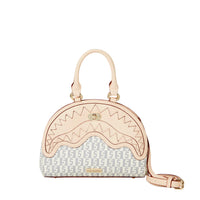 Rose Money Checkered Handbag