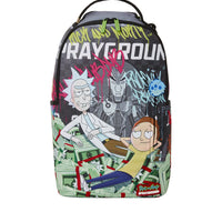 Rick And Morty Grafitti Money Dlxr Backpack