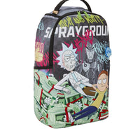 Rick And Morty Grafitti Money Dlxr Backpack