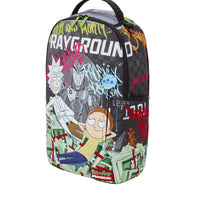 Rick And Morty Grafitti Money Dlxr Backpack