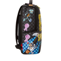 Sponge Bob Bubble Checkered 02 Dlxr Backpack