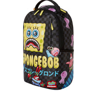 Sponge Bob Bubble Checkered 02 Dlxr Backpack