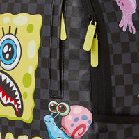 Sponge Bob Bubble Checkered 02 Dlxr Backpack